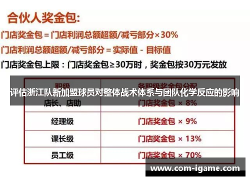 评估浙江队新加盟球员对整体战术体系与团队化学反应的影响